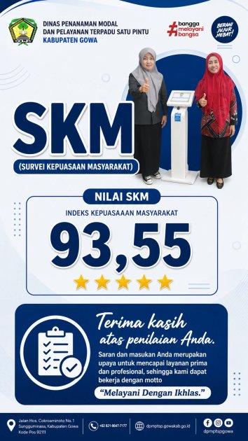 HASIL SURVEI KEPUASAN MASYARAKAT (SKM)