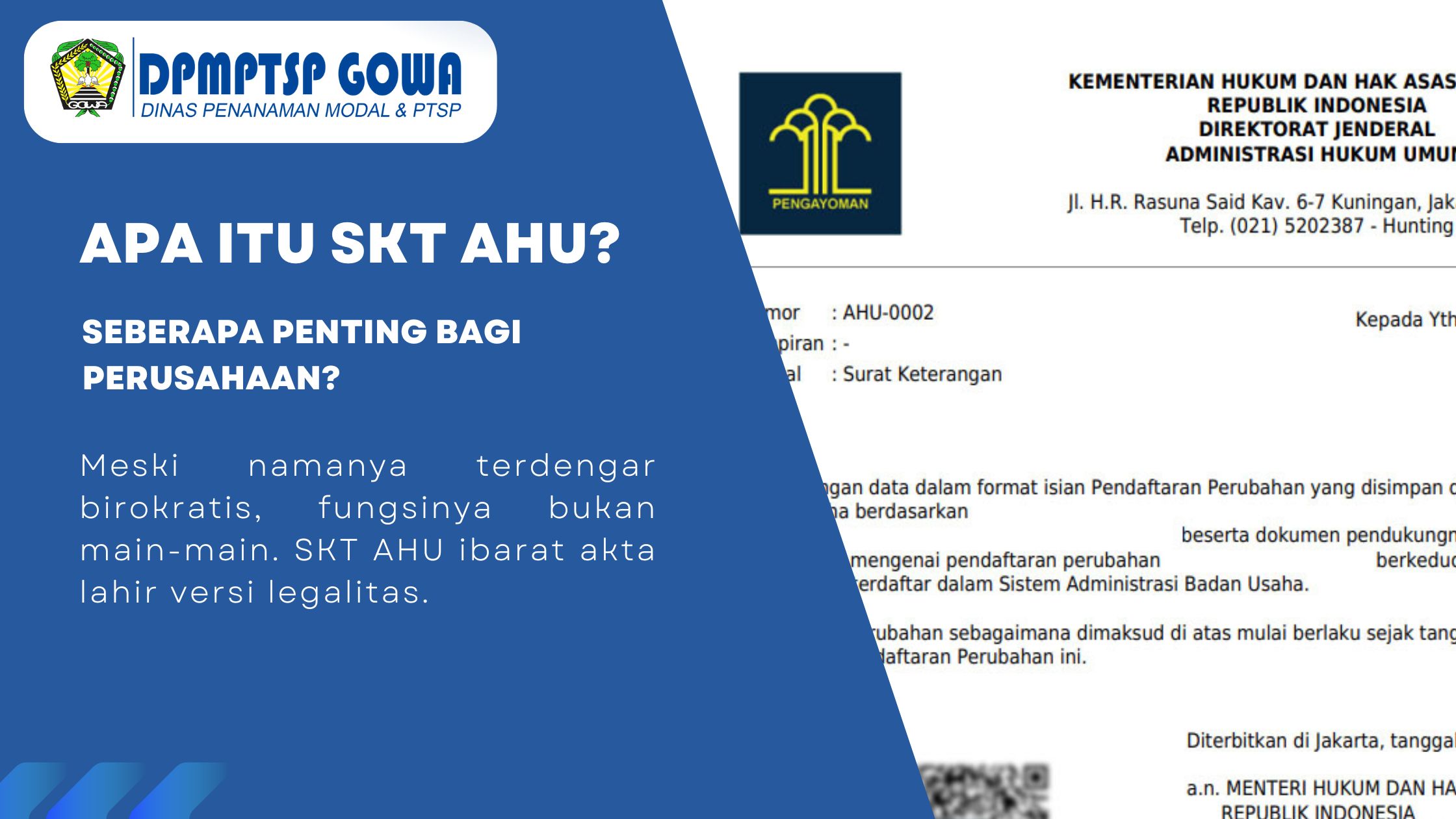 APA ITU SKT AHU? SEBERAPA PENTING BAGI PERUSAHAAN?