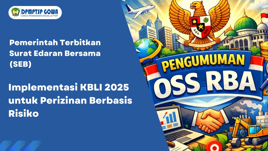 Implementasi KBLI 2025 untuk Perizinan Berbasis Risiko